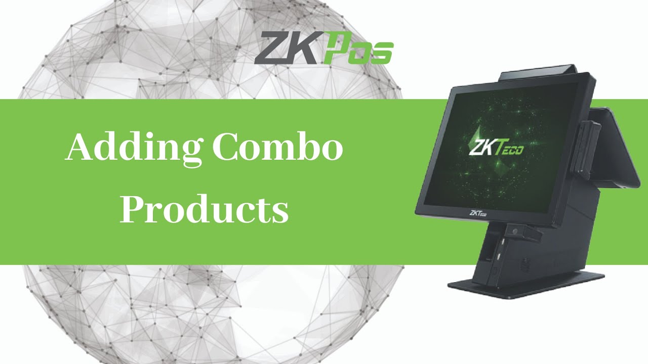 Adding Combo Products in ZKTeco Restaurant POS Software(3.0.0)