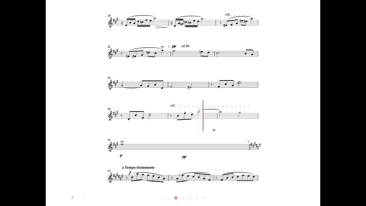 Cafe 1930 (Piazzolla) - Trumpet play along