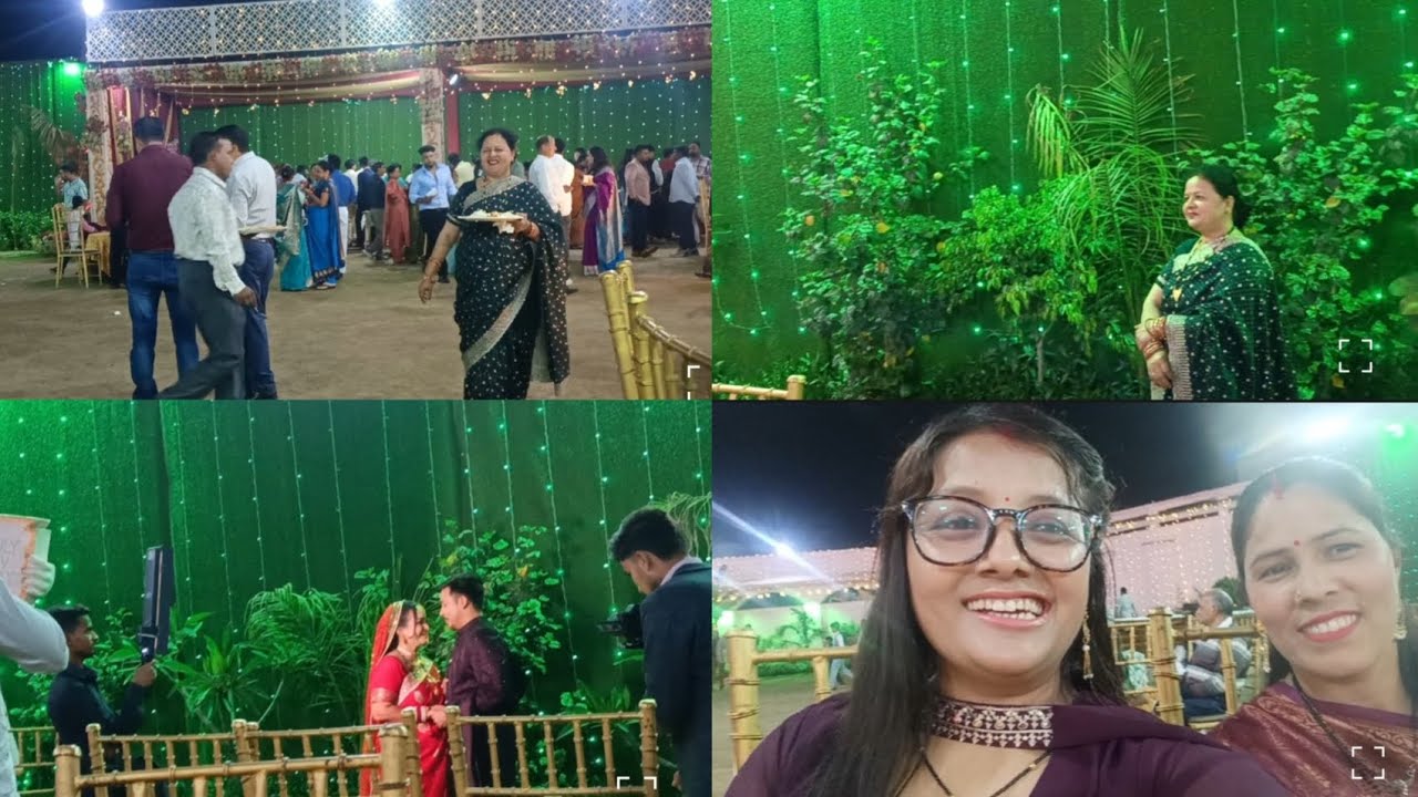 Hum gye reception party mein 😋🎉.