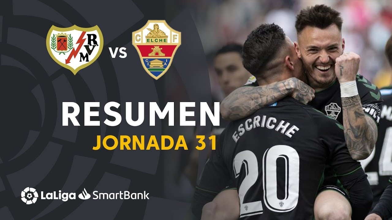 Resumen de Rayo Vallecano vs Elche CF (2-3)