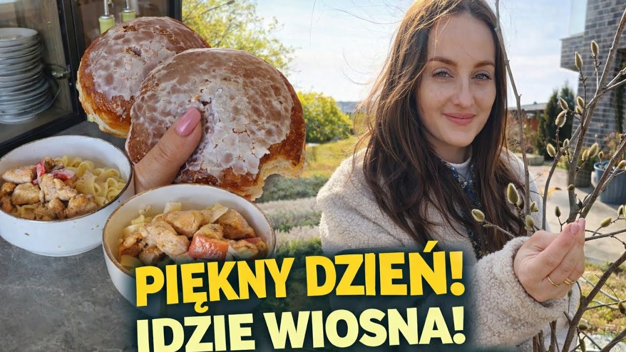 ANIA BARDOWSKA ZAKUPY WIOSENNE Z CÓRKĄ🍒 PĄCZKI DLA GOŚCI🍩 MINI VLOG‼️