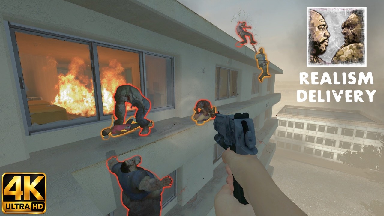 LEFT 4 DEAD 2 - REALISM DELIVERY VERSUS - DEAD CENTER
