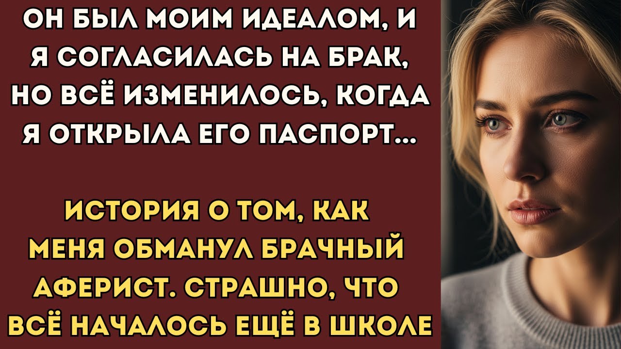 Заглянув в паспорт жениха я поняла, кем он является и почему уговорил переписать на него квартиру...