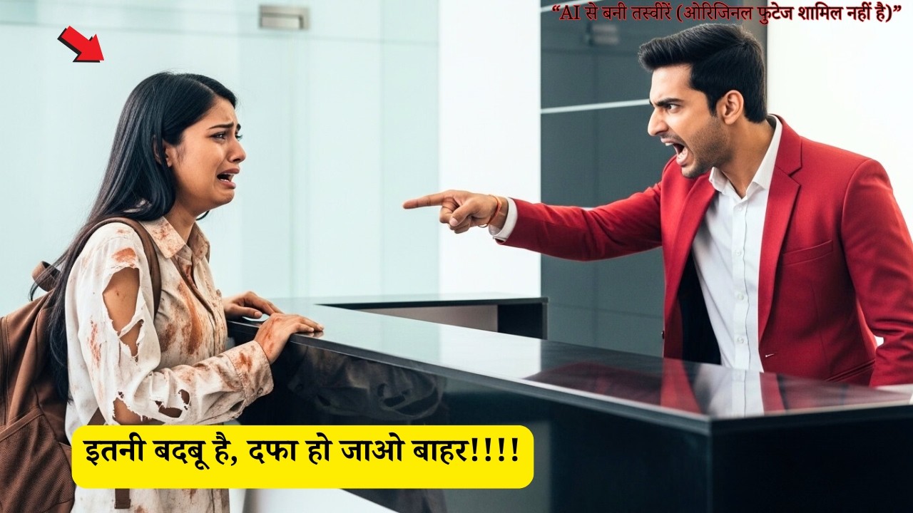 एक बेघर लड़की बैंक में दाखिल हुई, सब हँस रहे थे… जब बैलेंस देखा तो सब स्तब्ध रह गए!