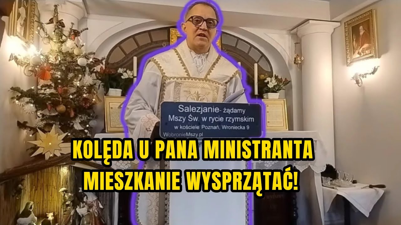 Michał Woźnicki 6 Stycznia Kolęda w domu u pana Gospodarza Ministranta - Wymagania 4.01.2026