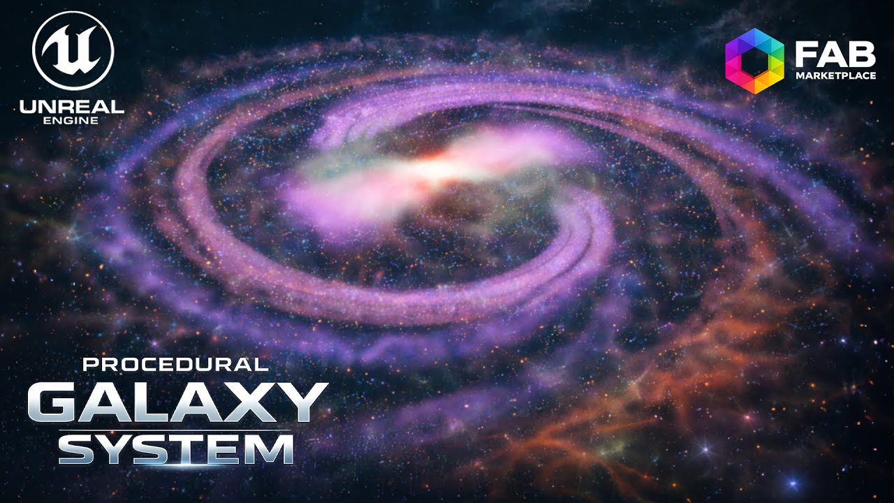 Procedural Galaxy System | FAB Marketplace Trailer | Unreal Engine 5
