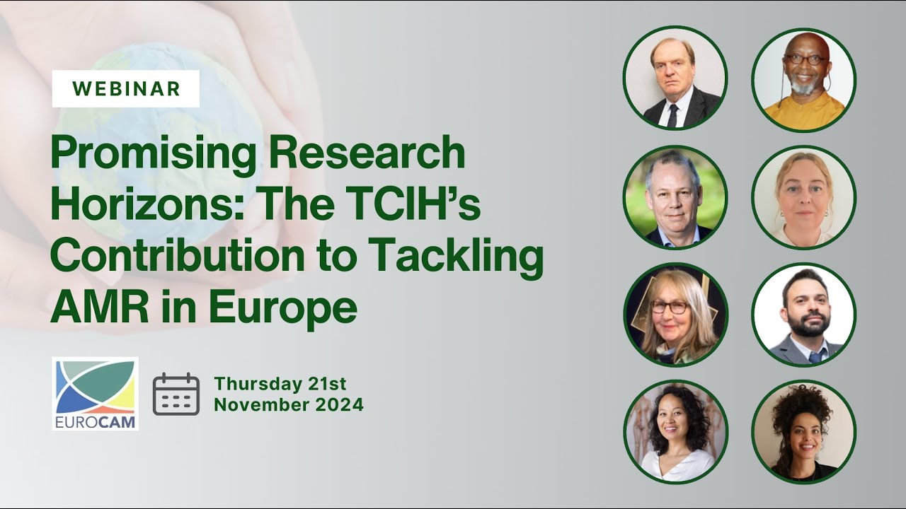Webinar - Promising Research Horizons: The TCIH’s Contribution to Tackling AMR in Europe