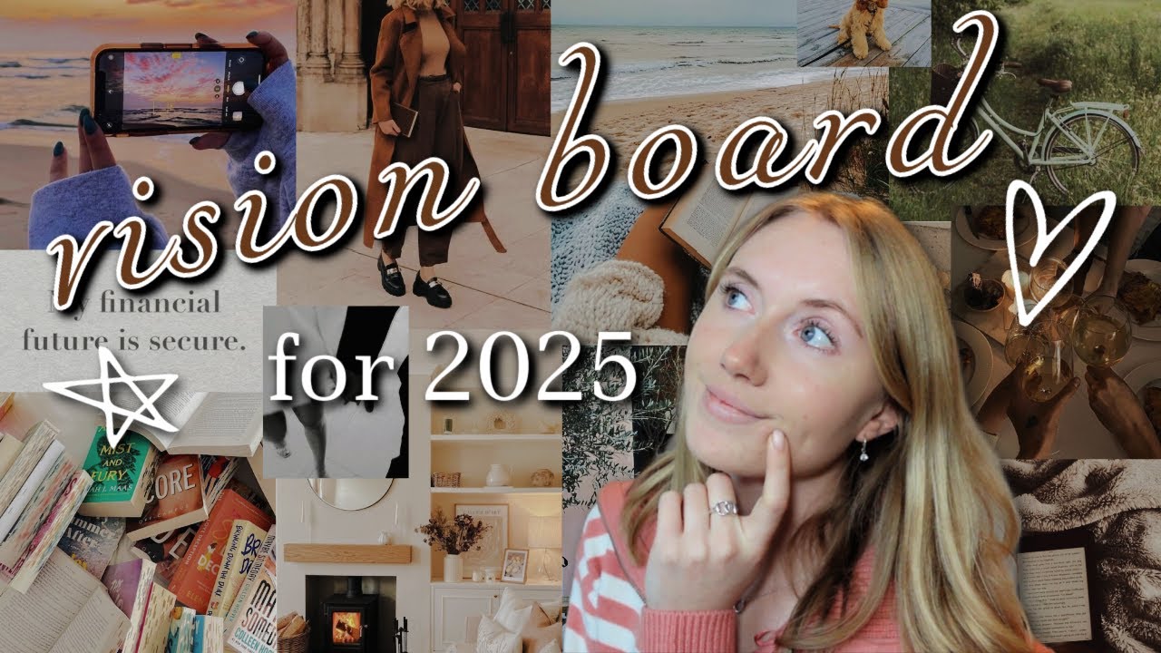 Creating my 2025 Vision Board✨🔮 | Jazmine's Country Journal