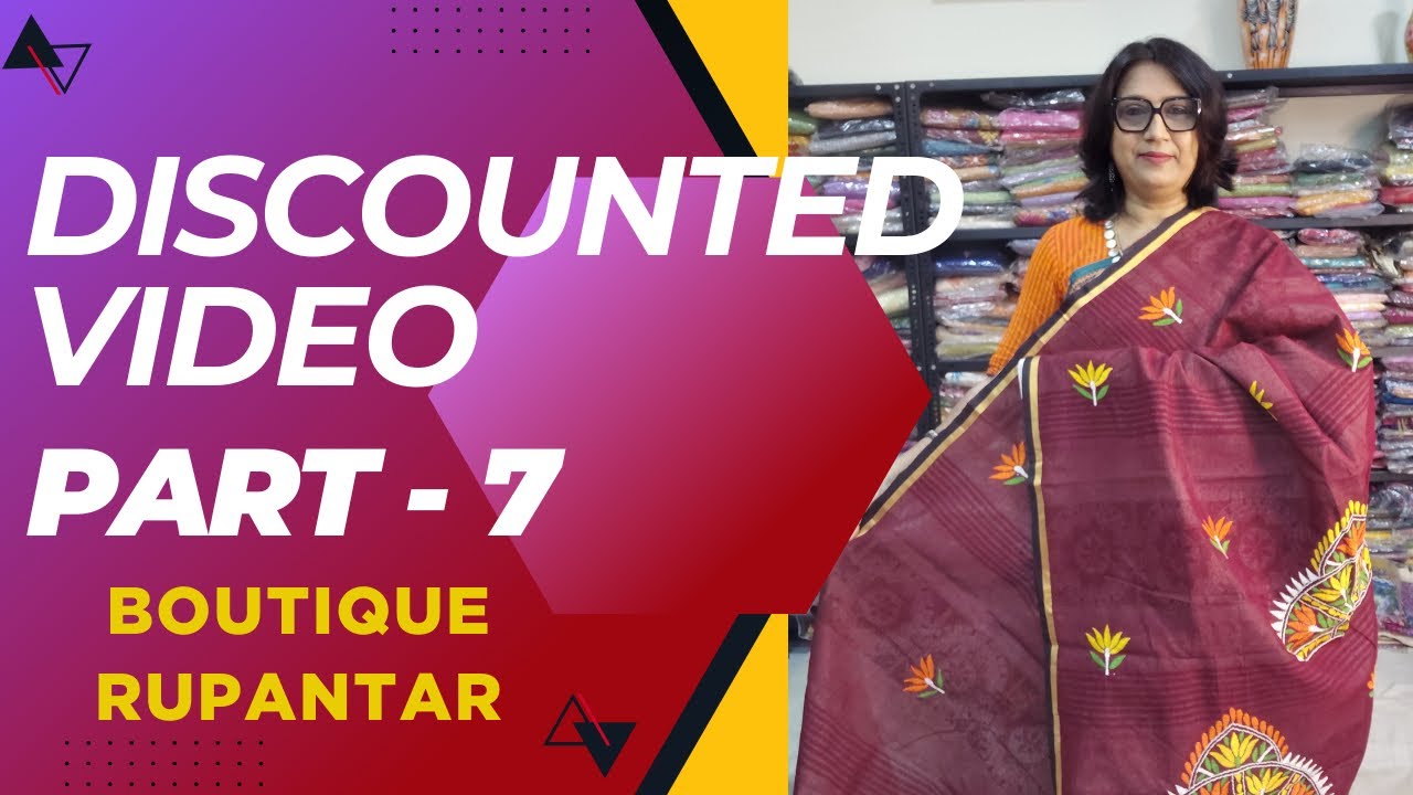 Sarees Discounted Video part 7 Booking /WhatsApp no-9073265772 