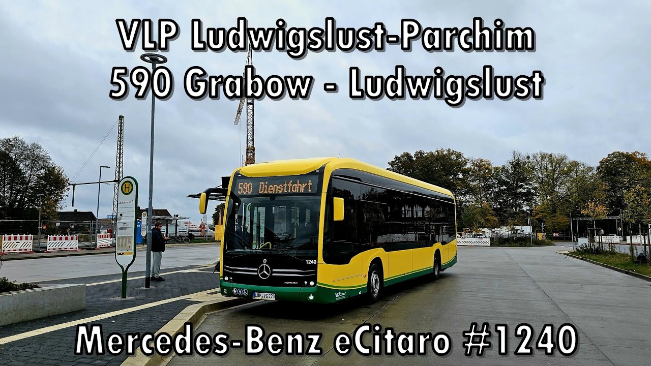VLP Ludwigslust-Parchim - Linie 590, Mercedes-Benz eCitaro #1240