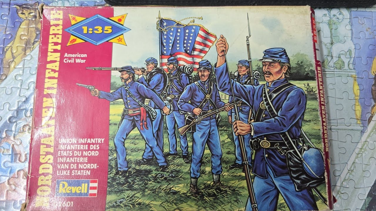 Revell American Civil War Union Infantry 1/35