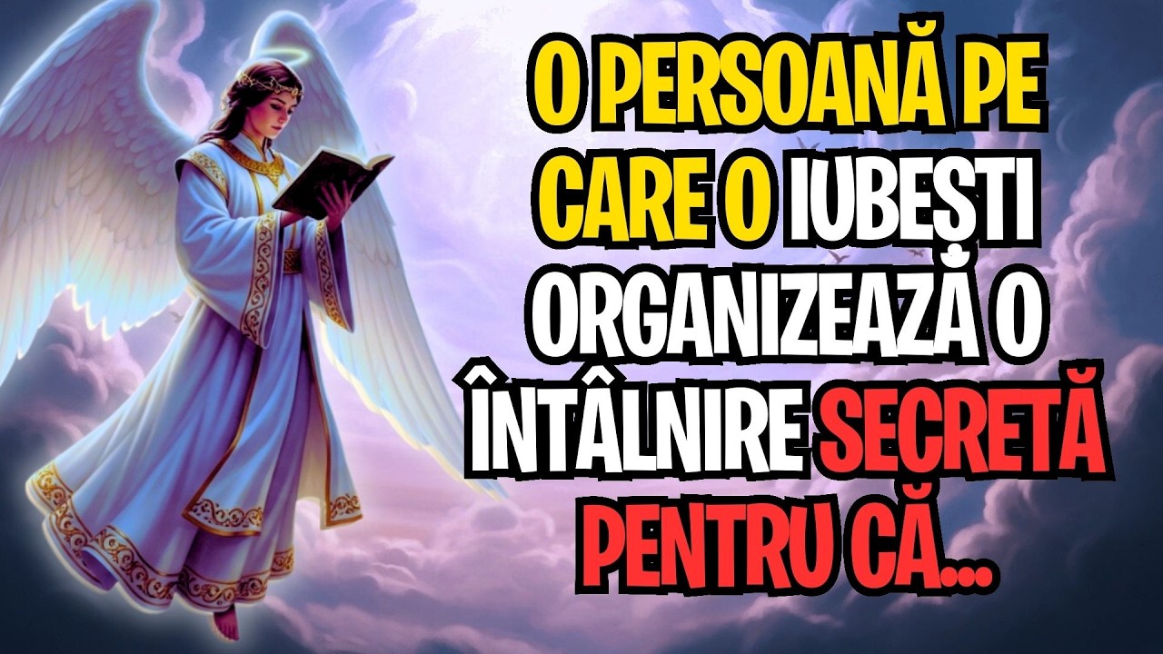 O PERSOANĂ PE CARE O IUBEȘTI ORGANIZEAZĂ O ÎNTÂLNIRE SECRETĂ PENTRU CĂ...