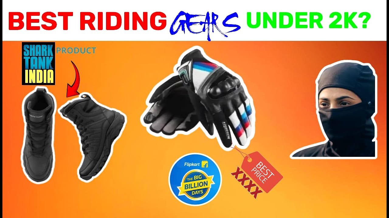 BEST RIDING GEARS | BEST RIDING GLOVES UNDER 2K |BEST BOOTS UNDER 2K 