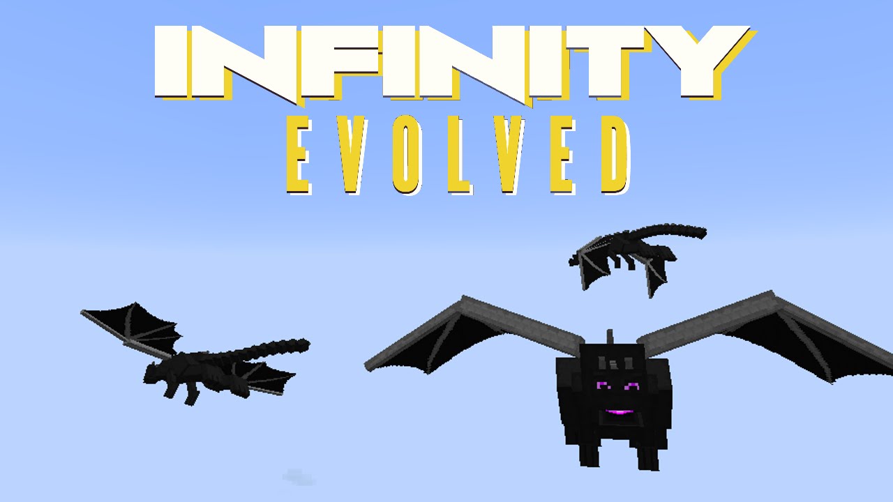 Minecraft Mods FTB Infinity Evolved - DRAGON DIMENSION [E57] (Modded Expert Mode)