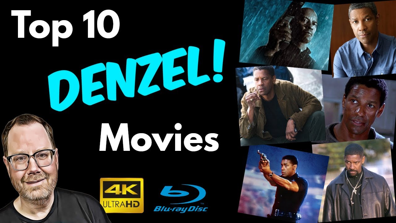 10 лучших фильмов с Дензелом Вашингтоном в формате 4K и Blu-ray | Актёр в центре внимания