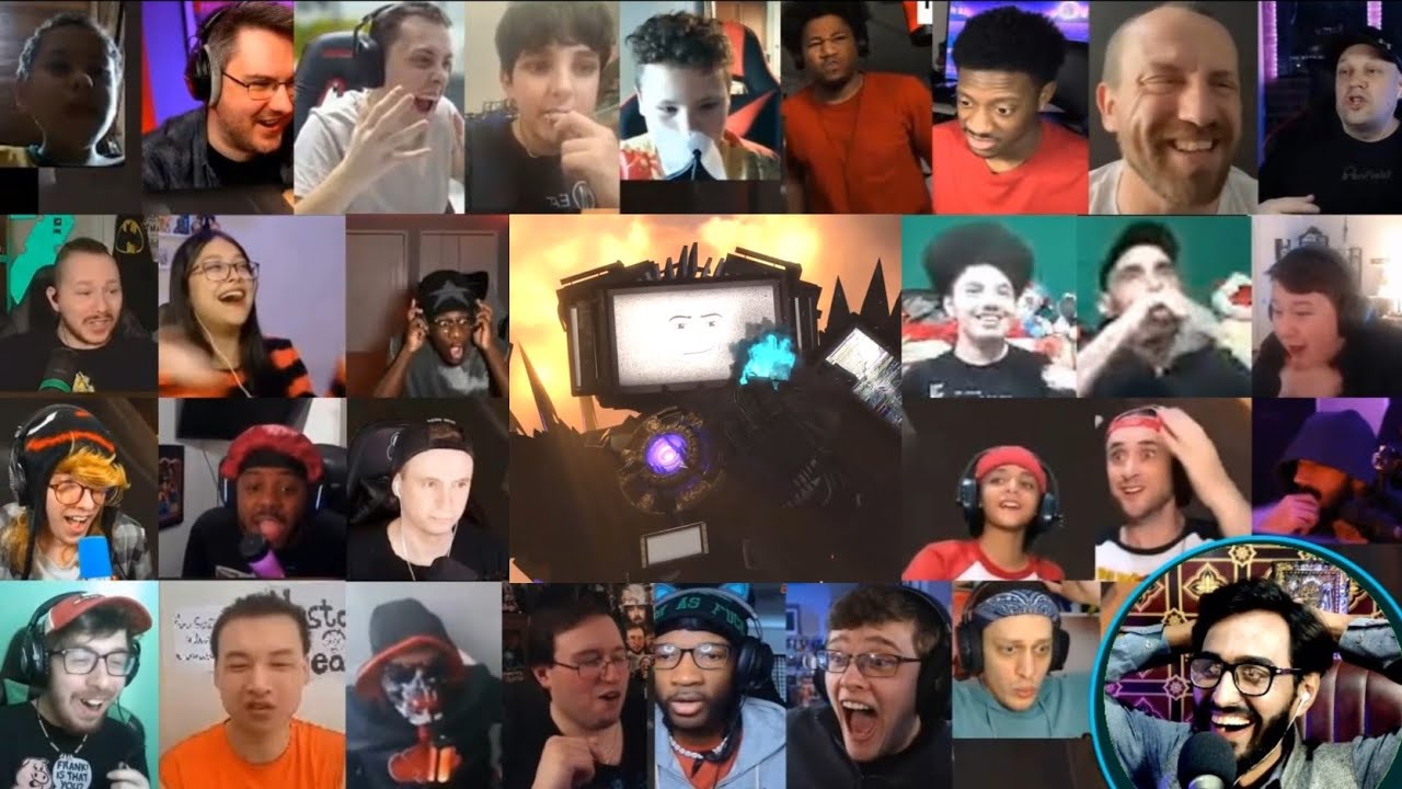 Skibidi Toilet Episode 70 Part 3 Reaction Mashup | RIP Plunger Cameraman & Dark Speakerman