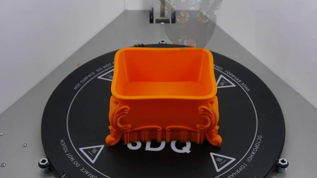 Печать шкатулки на 3D принтере Prism Pro V2