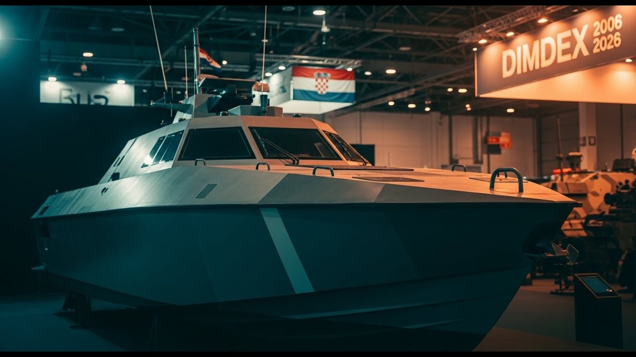 Croatia Unveils New Combat USV at DIMDEX 2026