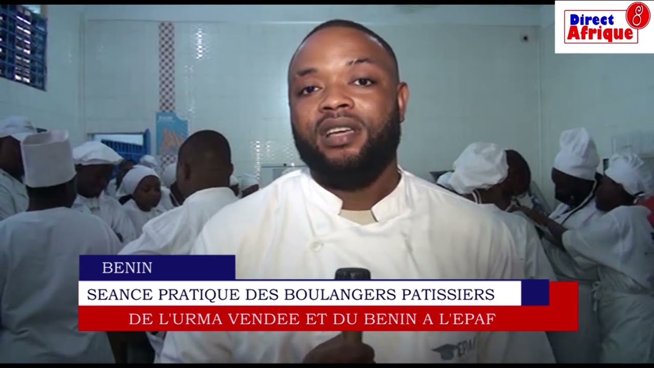 Phase pratique de la formation des Vendéens en Boulangerie-Pâtisserie
