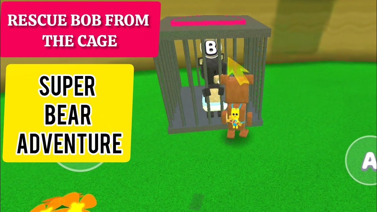 BOB THE BEAR ESCAPE FROM THE CAGE | SUPER BEAR ADVENTURE