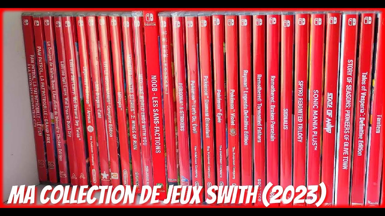 Ma collection de jeux Nintendo Switch en 2023  #collection #switch #nintendoswitch