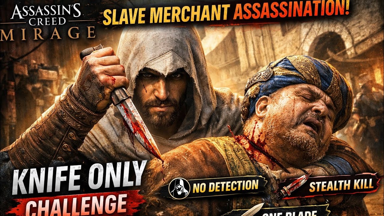 Assassin's Creed Mirage || The Slave Merchant || Assassination Mission