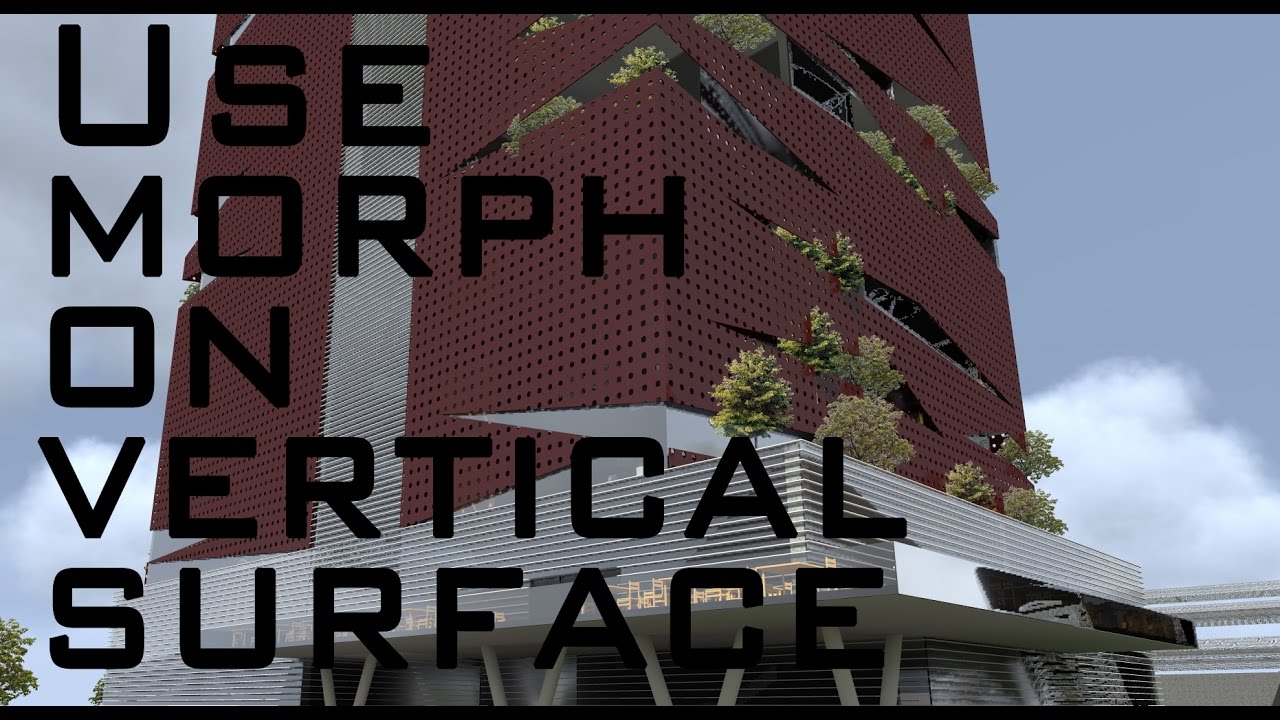 Using Morph tool on a facade / vertical plan - ArchiCAD