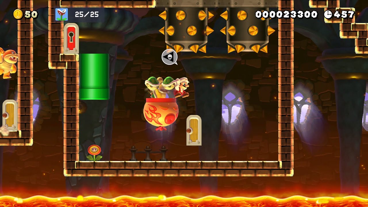 격투왕의 길 [The path of a fighting champion] by SimBoSung 🌎World Record! 🍄Super Mario Maker 2 #dsn