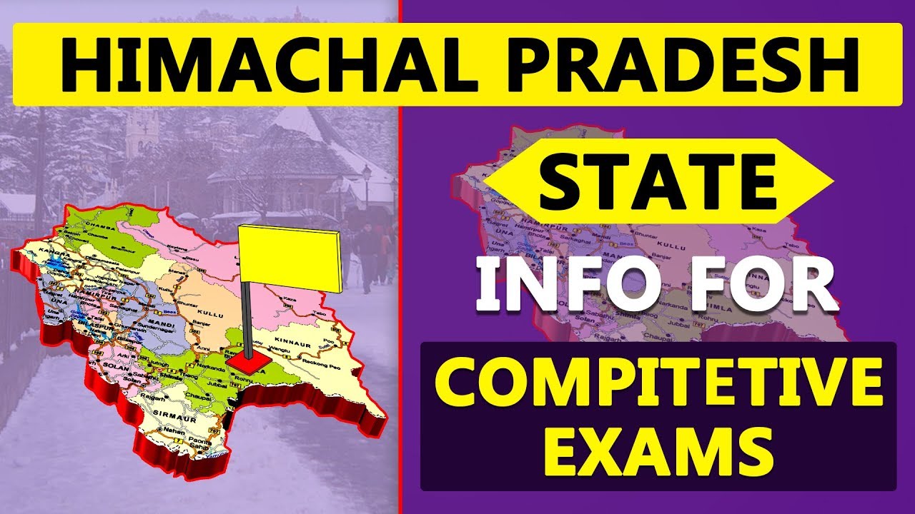 Himachal Pradesh State Information Details for Competitive Exams | GK | Quiz | Indian States Info 10