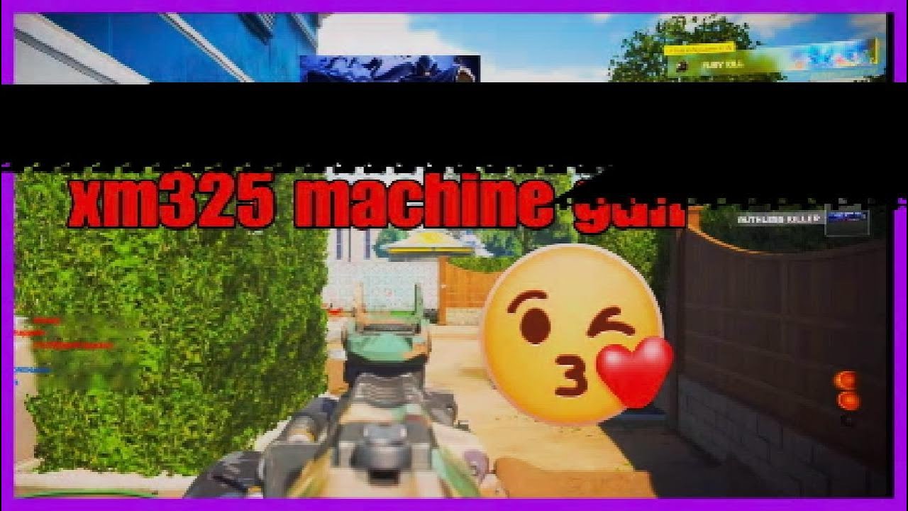 Bo7 xm325 machine gun road to dark matter and master prestige