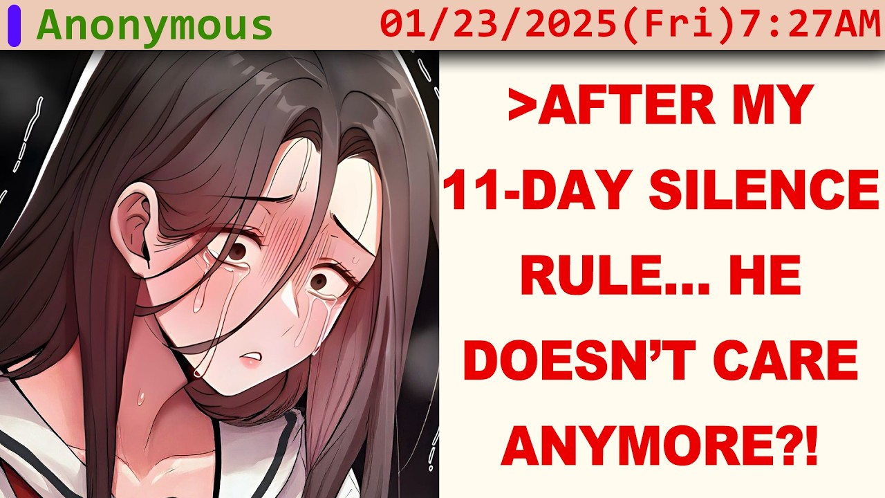 Feminist Girlfriend Demands 11 Days of Silence… Panics When He Turns Ice Cold
