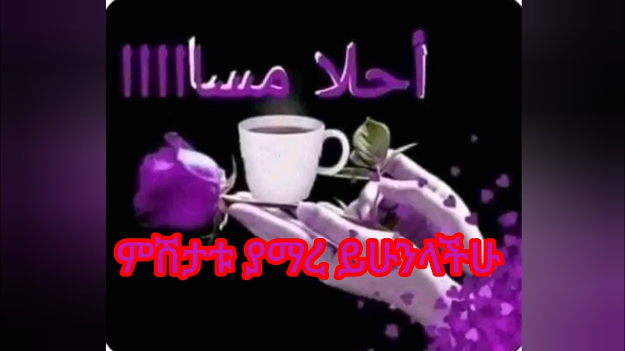 ምሽታችሁ ያማረ ይሁንላችሁ💐💐