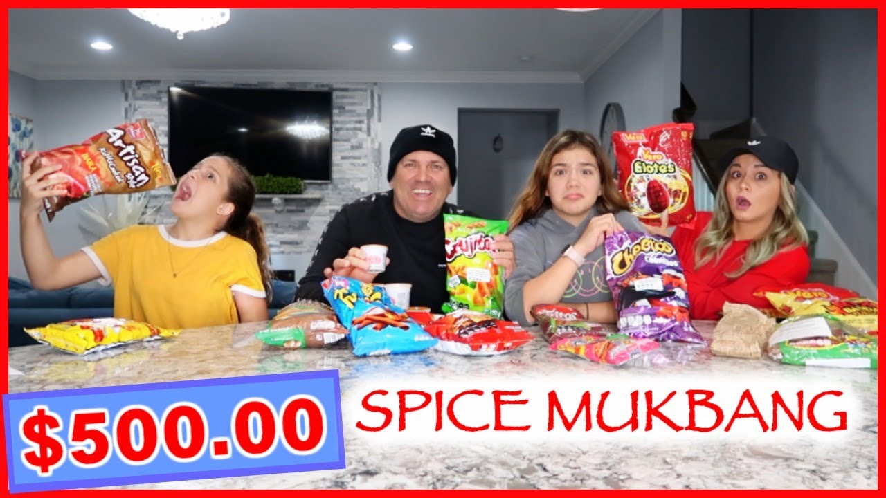 LAST TO STOP EATNG SPICY FOOD WINS $500.00 | MUKBANG | SISTER FOREVER