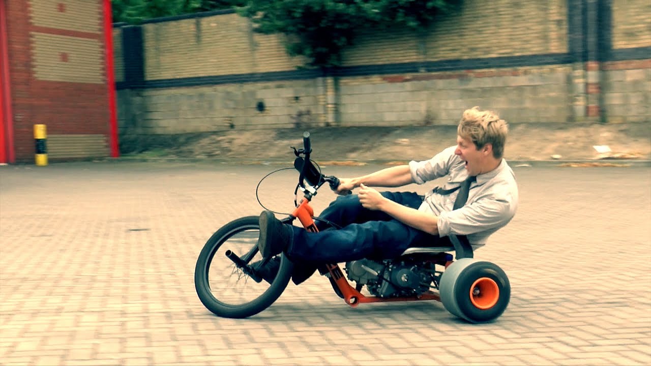 Motorised Drift Trike = FUN