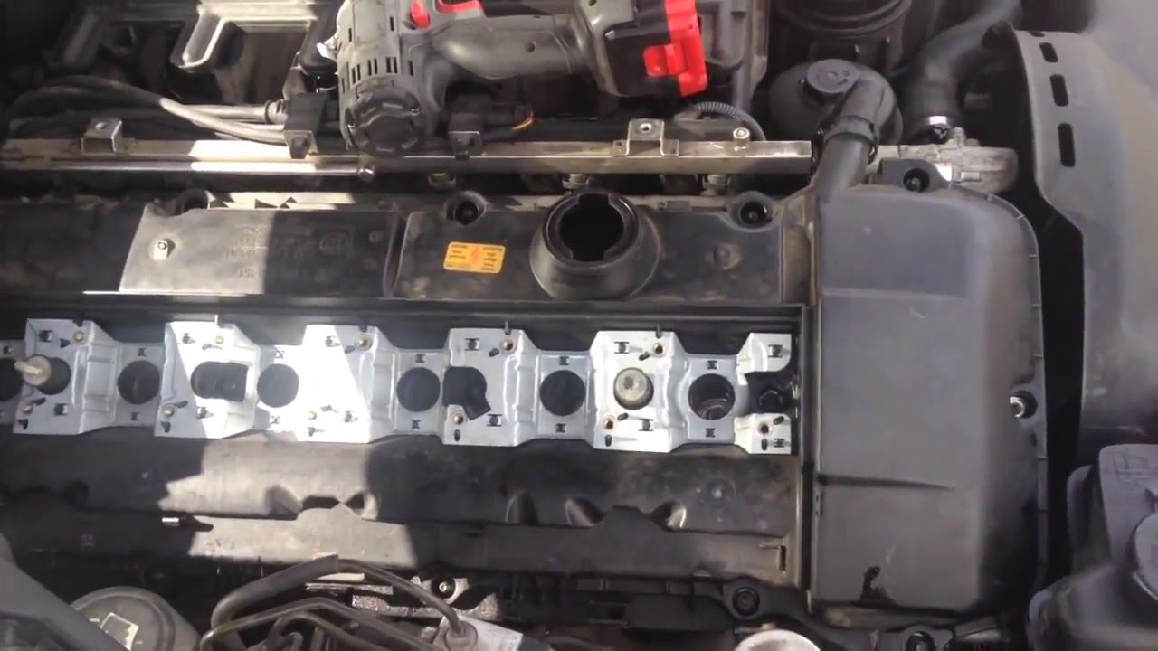 Прокладка крышки клапанов BMW E36 E39 E46 E53: как устранить утечку и процедура установки. M54 M5...