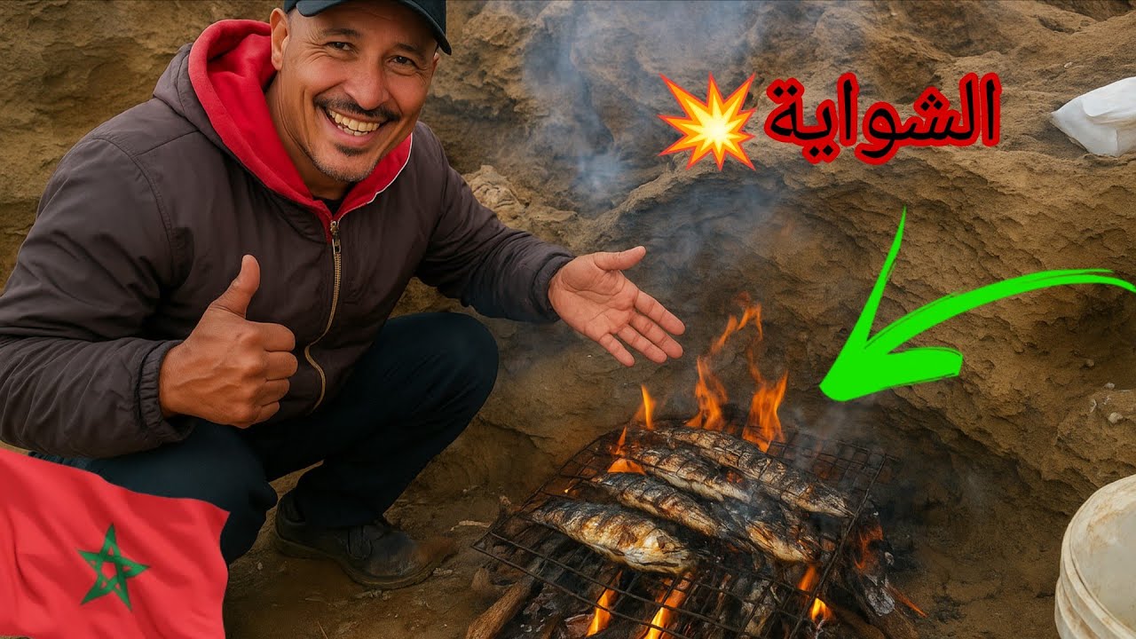 أجي نصيدو : بالقصبة وشبكة الطراح في بحر اكثر من رائع💥