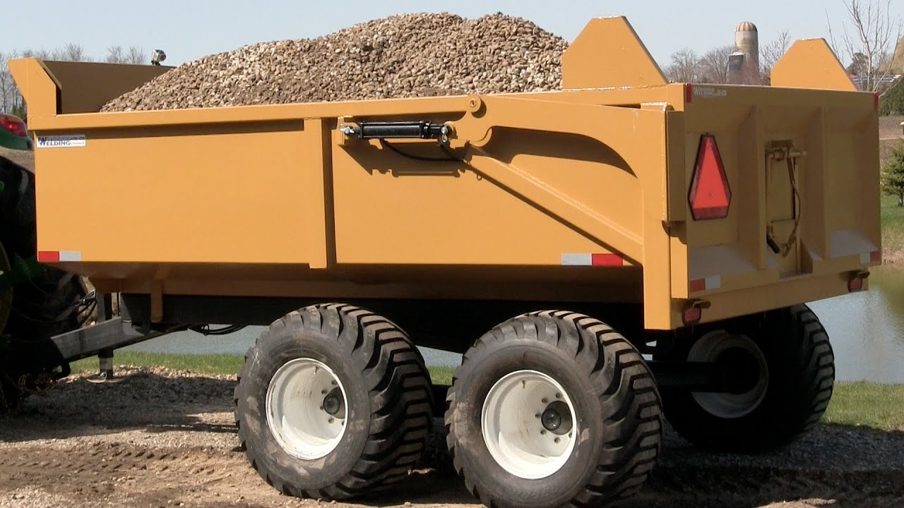 12 Ton Tandem Axle Farm/Construction Dump Trailers