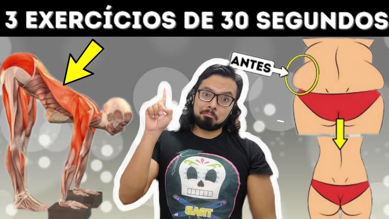 3 Ejercicios FÁCILES Para PERDER GRASA en Casa o Gym?