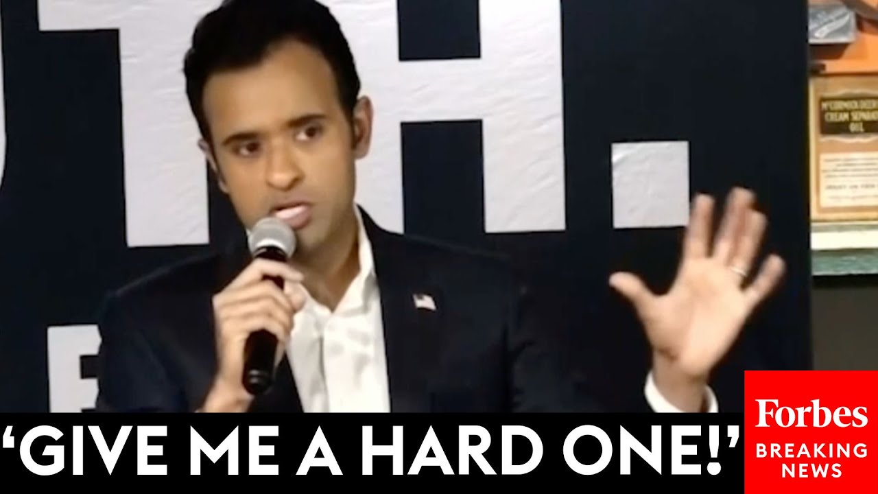 JUST IN: Vivek Ramaswamy Takes Iowa Voters' Questions With Hours Until Pivotal Caucus