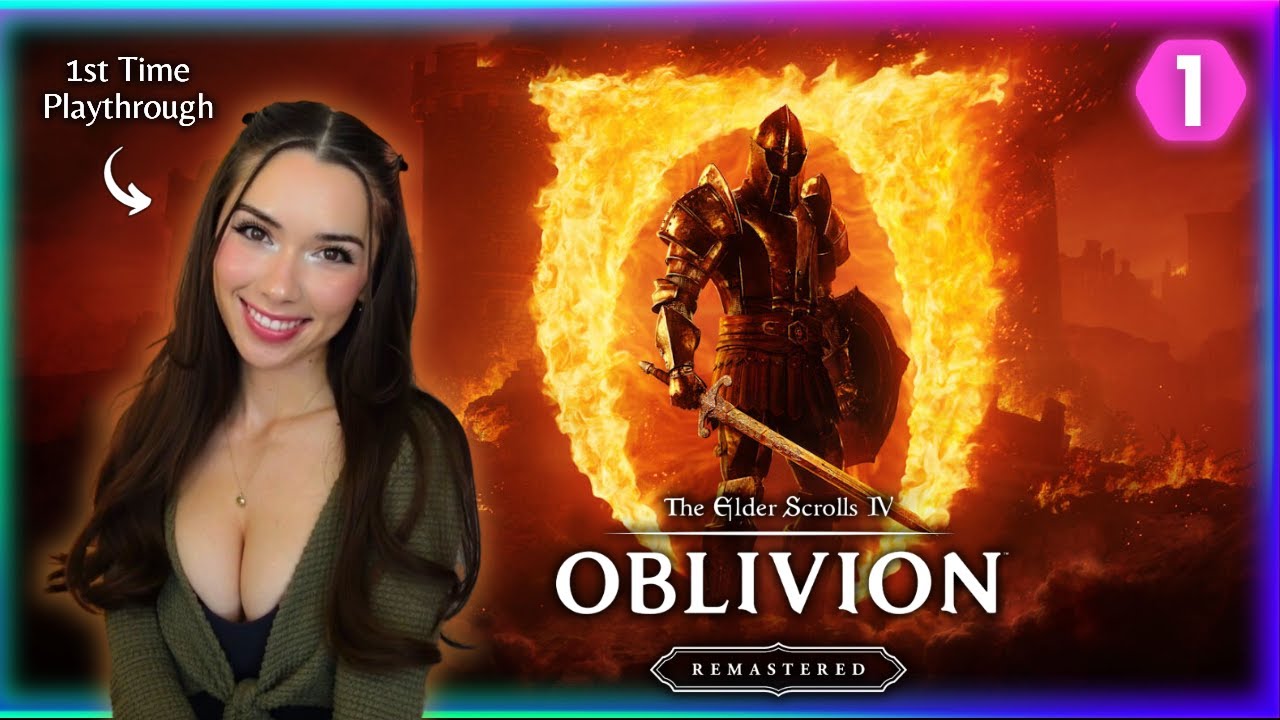 Elder Scrolls IV: Oblivion (Remastered) Gameplay & First Time Playthrough EVER | Part 1