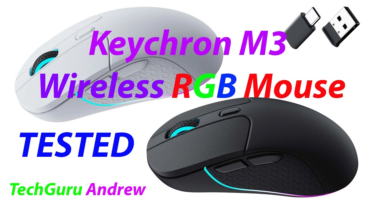 Keychron M3 Wireless RGB Mouse