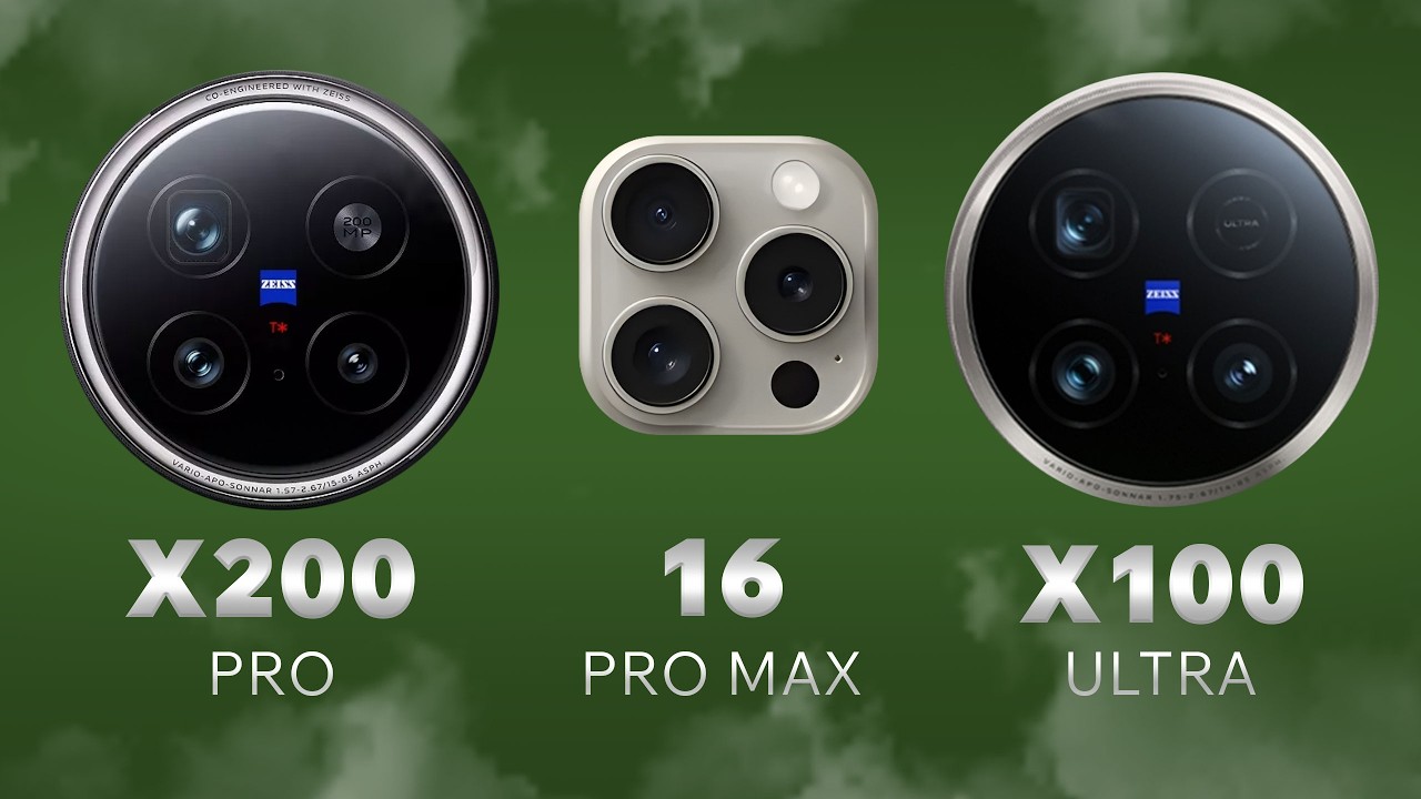 Изучаю фотки с новых телефонов. Шок? VIVO X100 ultra VIVO X200 PRO и iPhone 16 PRO MAX.