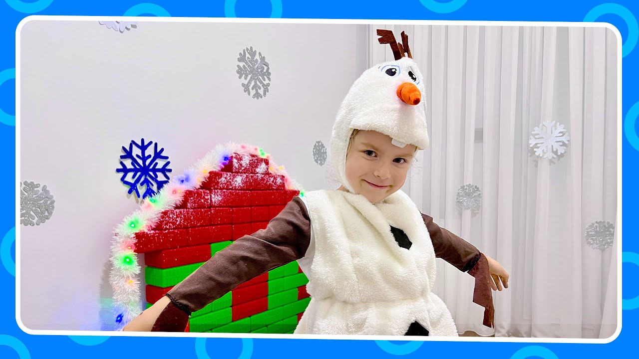 Olaf Kardan Adam Çocuklara Nasıl Sürpriz Yaptı? - Eğlenceli Kış Hikayesi! - Emir Ela