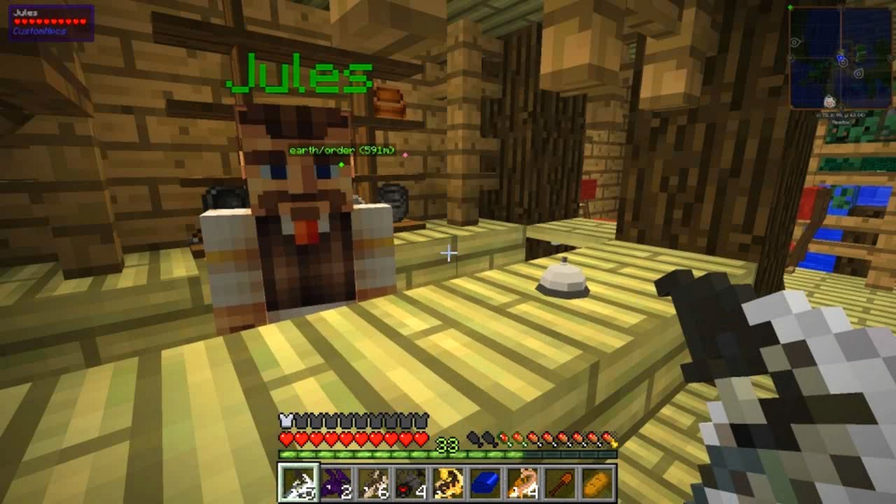 Etho's Modded Minecraft #4: Smart NPCs
