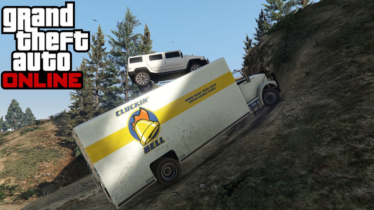 DOSTAŁEM CIĘŻARÓWKĘ NA OFF-ROADZIE | GTA ONLINE z EKIPĄ [JANOWSKY i BLUEQ] #44