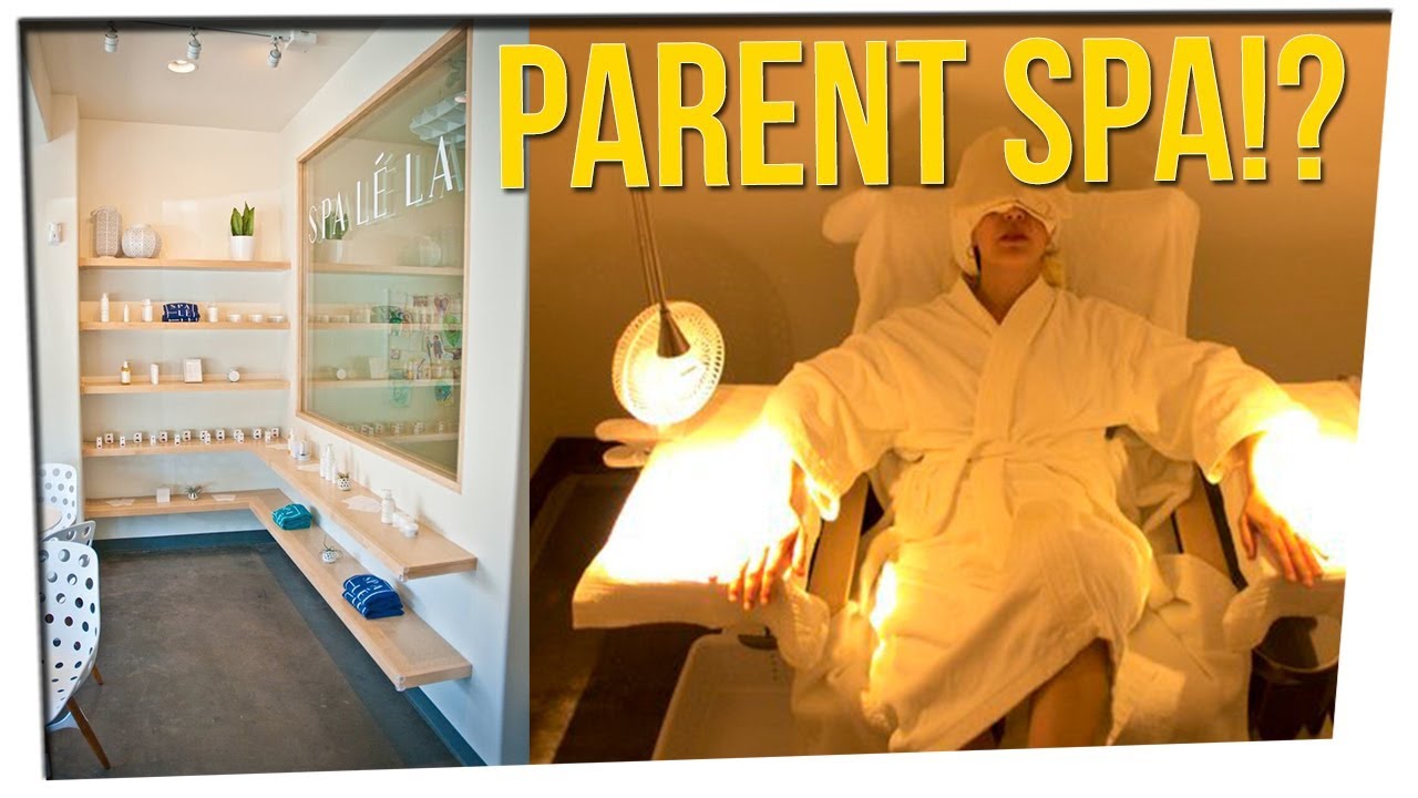 Spa Created for Exhausted Parents || Is Parenting Really That Hard?