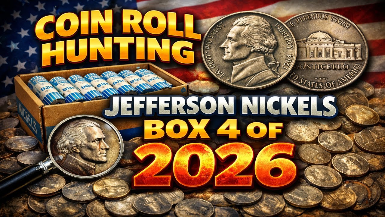 Coin Roll Hunting Jefferson Nickels Box 4