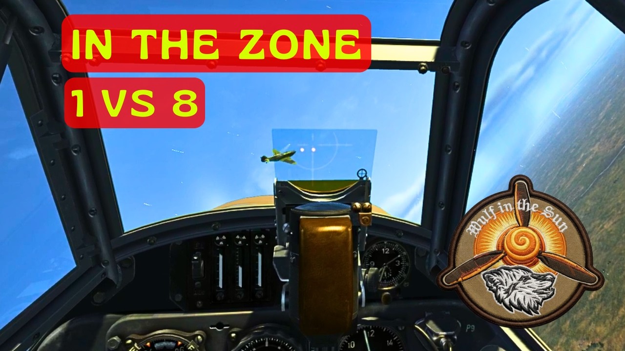 Bf 109 vs 8 Lagg's | In The Zone | IL-2 Sturmovik