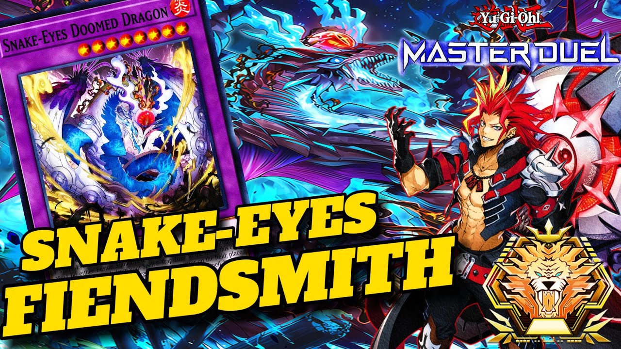 8-0 WINSTREAK! SNAKE-EYES MILLENIUM FIENDSMITH SEASON 45 [ Yu-Gi-Oh! Master Duel ]
