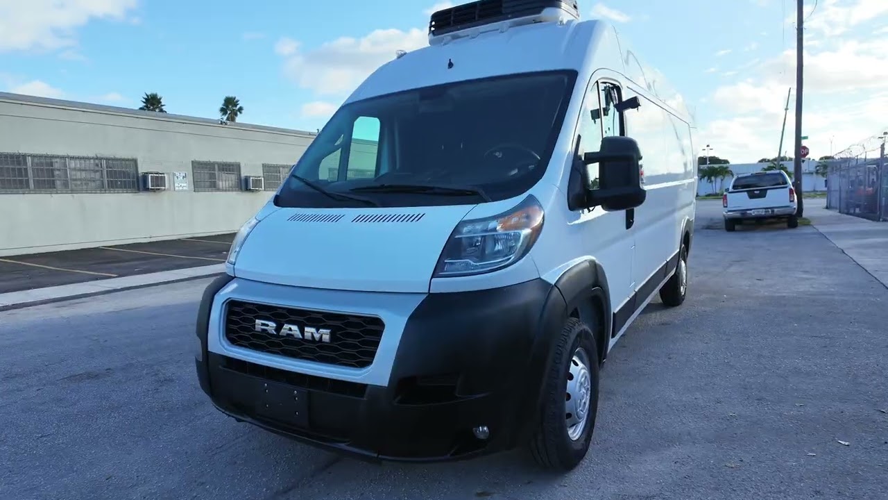 570474-FOR SALE: 2021 RAM PROMASTER 2500 – HIGH ROOF EXTENDED REFRIGERATED VAN